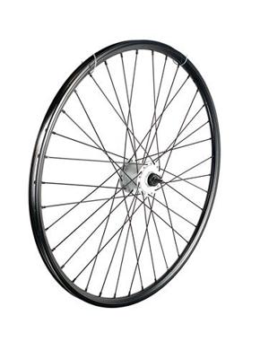 Shimano Voorwiel 28 inch 622 zwart zwarte spaak naafdynamo