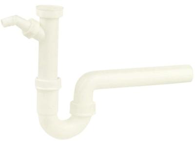Kirchhoff CH Kunststof spoelbak buisvormige sifon, wit. 1 1/2"ER x 56 mm, met 3/4" apparaataansluiting - 988312418