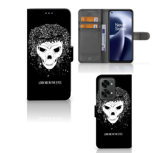 Telefoonhoesje met Naam OnePlus Nord 2T Skull Hair