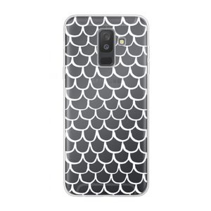 Dakpannetjes: Samsung Galaxy A6 Plus (2018) Transparant Hoesje