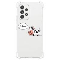 Samsung Galaxy A53 5G Stevig | Bumper Hoesje | Cow