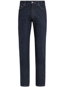 Zegna jean Roccia à coupe slim - Bleu