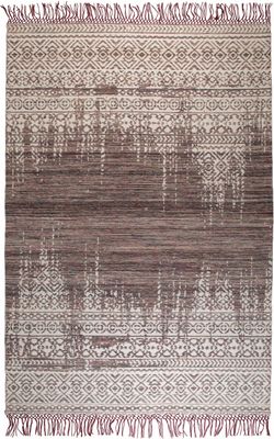 ZILT Vloerkleed 'Liv' 170 x 240cm, kleur Plum