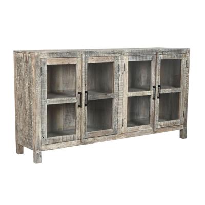 Dressoir Home ESPRIT Wit Bruin Gerecycleerd Hout 170 x 40 x 90 cm