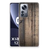 Xiaomi 12 Pro | Bumper Hoesje | Steigerhout