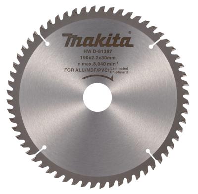 Makita Accessoires Zaagblad | Diverse Materialen - D-81387 Makita Accessoires Zaagblad | Diverse Materialen - D-81387
