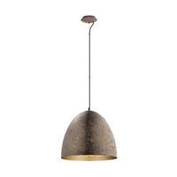 EGLO Vintage Safi Hanglamp - Ø405mm. - Bruin, Goud