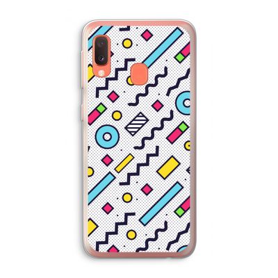 8-bit N°8: Samsung Galaxy A20e Transparant Hoesje