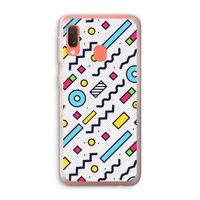 8-bit N°8: Samsung Galaxy A20e Transparant Hoesje