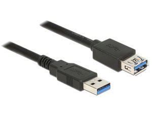 DeLOCK 85057 USB-kabel 3 m USB 3.2 Gen 1 (3.1 Gen 1) USB A Zwart