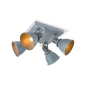 Opbouwspot Fama 4 - incl. dimbare LED lamp - beton