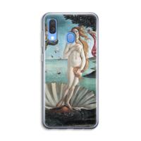 Birth Of Venus: Samsung Galaxy A40 Transparant Hoesje - thumbnail