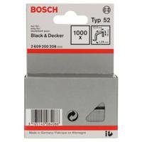 Bosch Accessories 2609200208 Nieten met plat draad Type 52 1000 stuk(s) Afm. (l x b) 14 mm x 12.3 mm - thumbnail