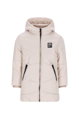 Like Flo winter winterjas meisjes - beige - Abbi - gewatteerd, capuchon