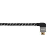 Avinity High-speed HDMI-kabel St. - St. 90° Stof Verguld Ethernet 0,75 M - thumbnail