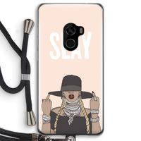 Slay All Day: Xiaomi Mi Mix 2 Transparant Hoesje met koord