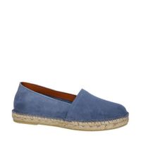 Nelson suède espadrilles blauw - thumbnail