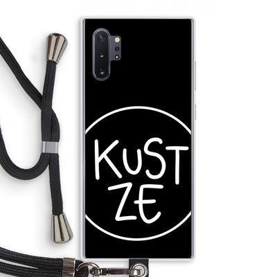 KUST ZE: Samsung Galaxy Note 10 Plus Transparant Hoesje met koord