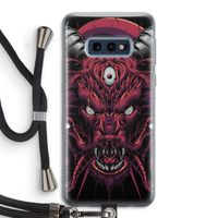 Hell Hound and Serpents: Samsung Galaxy S10e Transparant Hoesje met koord