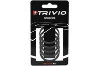 Trivio - spacer 5mm 1-1/8" carbon ud matte - 5 stuks