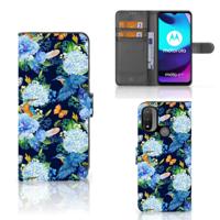 Telefoonhoesje | Met pasjeshouder | voor Motorola Moto E20 | E30 | E40 IJsvogel