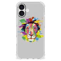 iPhone 16 Plus Stevig | Bumper Hoesje | Lion Color