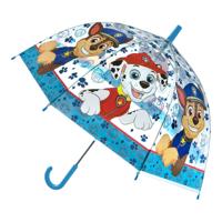 Undercover Paw patrol kinderparaplu 69 cm blauw/transparant
