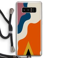 Noor A: Samsung Galaxy Note 8 Transparant Hoesje met koord