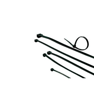 ACT CT1045 Tie Wraps | Kabelbinders | 203 mm/3,6 mm | Zwart | 100 stuks