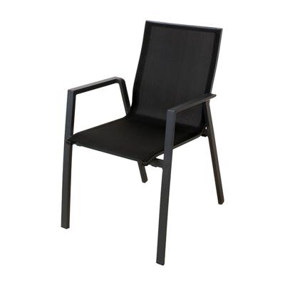 La Salle dining stoel midnight grey - Oosterik home