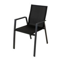 La Salle dining stoel midnight grey - Oosterik home