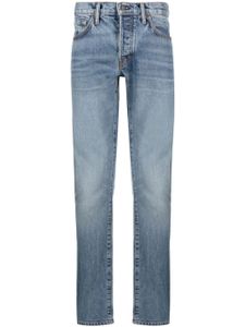 TOM FORD jean slim à effet usé - Bleu