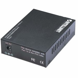 Intellinet 506502 netwerk media converter 100 Mbit/s 1310 nm Multimode Zwart