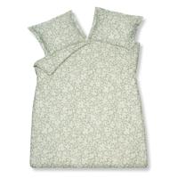 Vandyck florals smoke green Dekbedovertrek