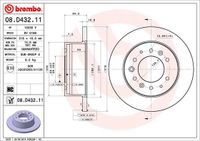 Remschijf 08D43211 - thumbnail