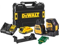 DeWalt DCE088D1G18 | Accu Kruislijnlaser | Groen | 12/18V | XR | 2.0 Ah - DCE088D1G18-QW - thumbnail