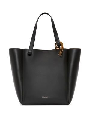 JW Anderson sac cabas Chain en cuir - Noir