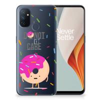 OnePlus Nord N100 | Siliconen Case | Donut Roze
