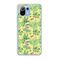Flamingo party: Xiaomi Mi 11 Lite Transparant Hoesje