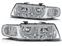 Tuning-Tec Koplampen dual halo rims SEAT LEON / TOLEDO 04 99-08 04 ANGEL EYES CHROOM - thumbnail