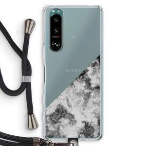 Onweer: Sony Xperia 5 III Transparant Hoesje met koord