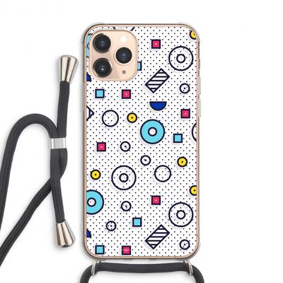 8-bit N°9: iPhone 11 Pro Max Transparant Hoesje met koord