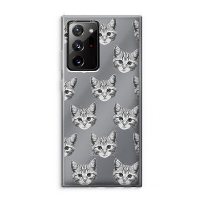 Kitten: Samsung Galaxy Note 20 Ultra / Note 20 Ultra 5G Transparant Hoesje