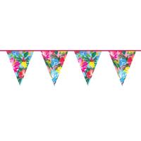 Folat BV Vlaggenlijn tropical bloemen, 10mtr.
