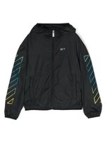 Off-White Kids doudoune à motif Arrows - Noir