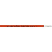 LAPP 1249560/100 Hogetemperatuurdraad ÖLFLEX® HEAT 180 SiF A 1 x 0.25 mm² Bruin 100 m