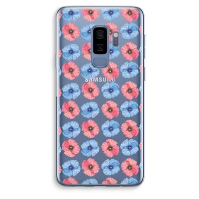 Klaproosjes: Samsung Galaxy S9 Plus Transparant Hoesje