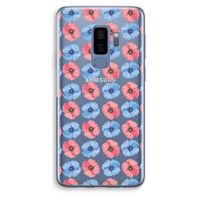 Klaproosjes: Samsung Galaxy S9 Plus Transparant Hoesje Klaproosjes: Samsung Galaxy S9 Plus Transparant Hoesje