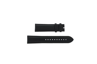 Horlogeband Burberry BU9358 / BU9302 / BU9355 / BU9356 Leder Zwart 22mm