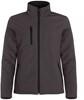 Clique 0200957 Padded Softshell Ladies - Donkergrijs - S